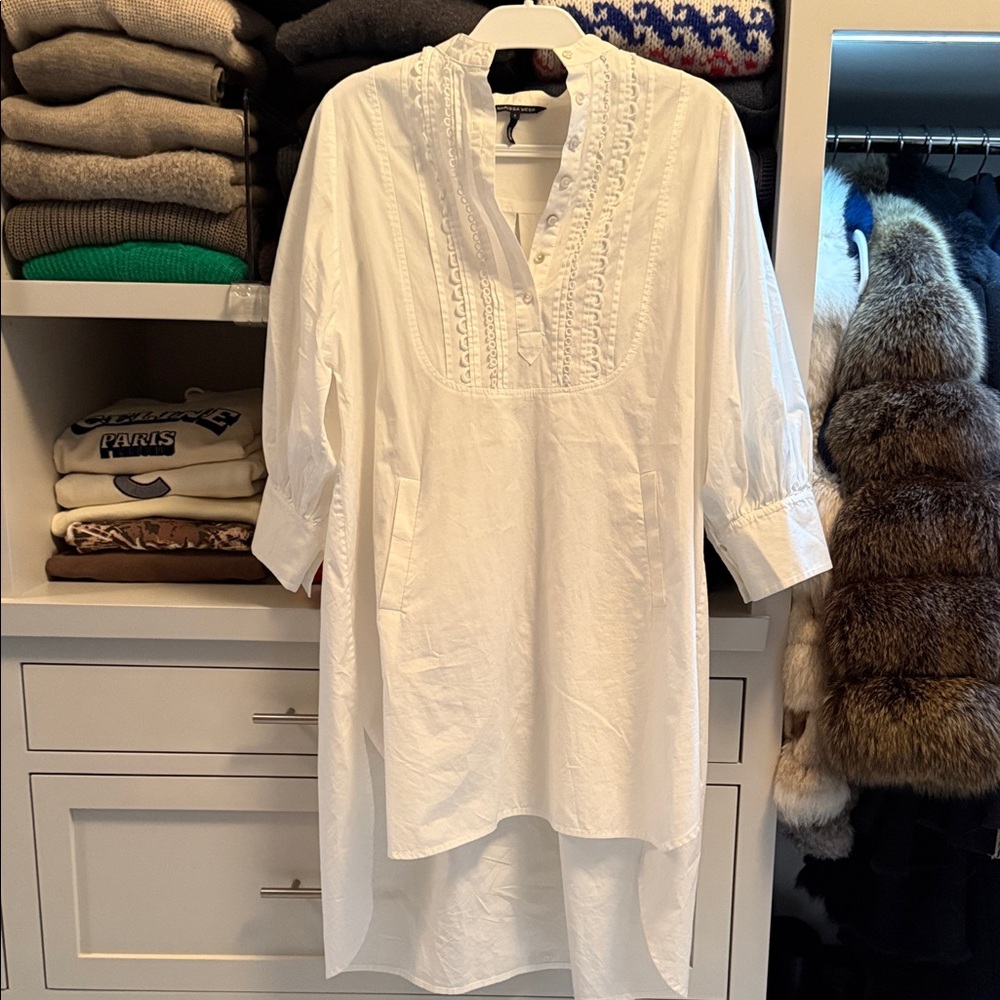 Marissa Webb Ivory Midi Dress